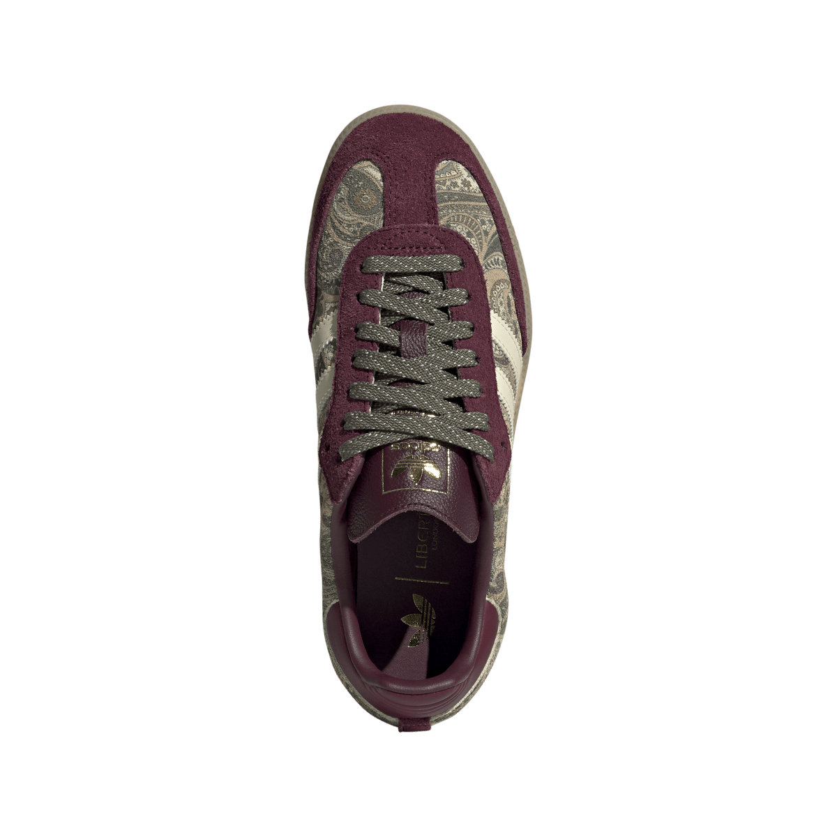 Adidas Samba OG Liberty London Maroon Warm Vanilla