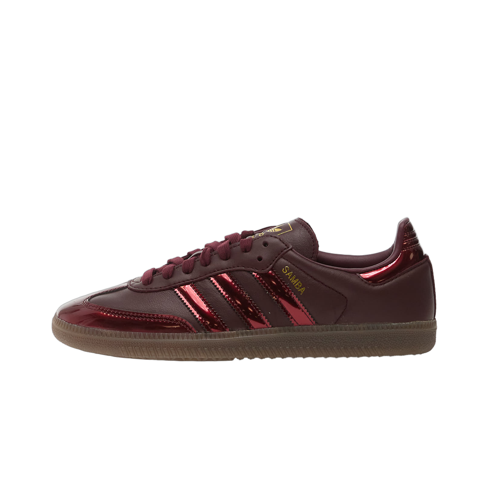 Adidas Samba OG Maroon Gold Metallic