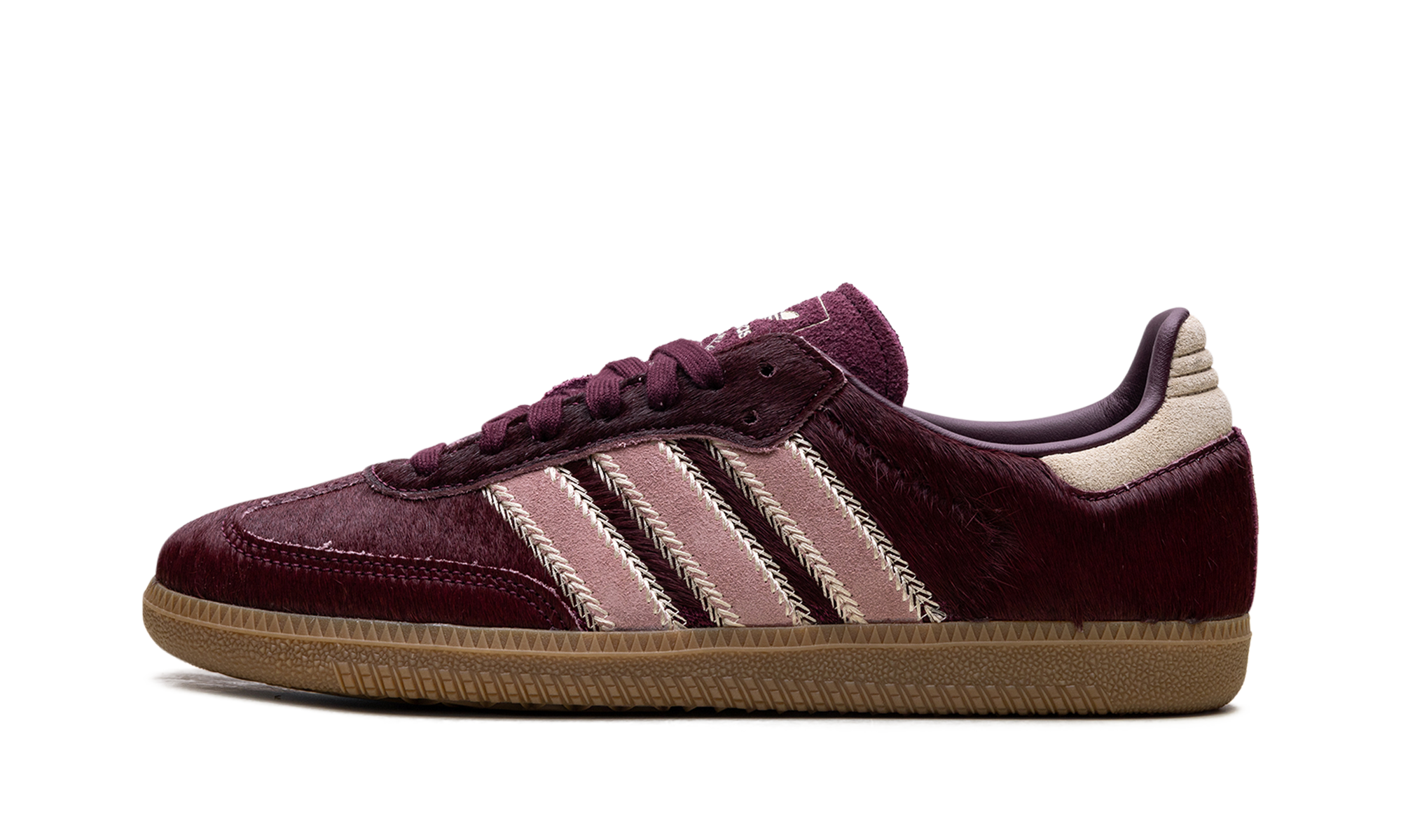 Adidas Samba OG Maroon Sand Strata Pony