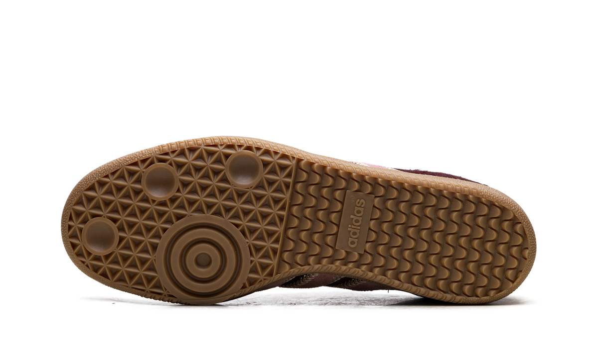 Adidas Samba OG Maroon Sand Strata Pony