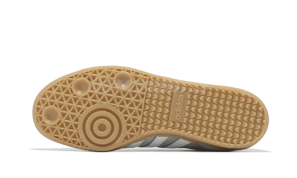 Adidas Samba OG Silver Metallic Cracked Leather - Sneak