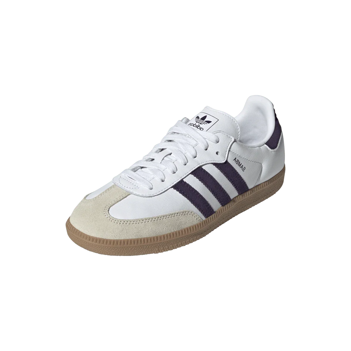 Adidas Samba OG White Alumina Aurora Plum