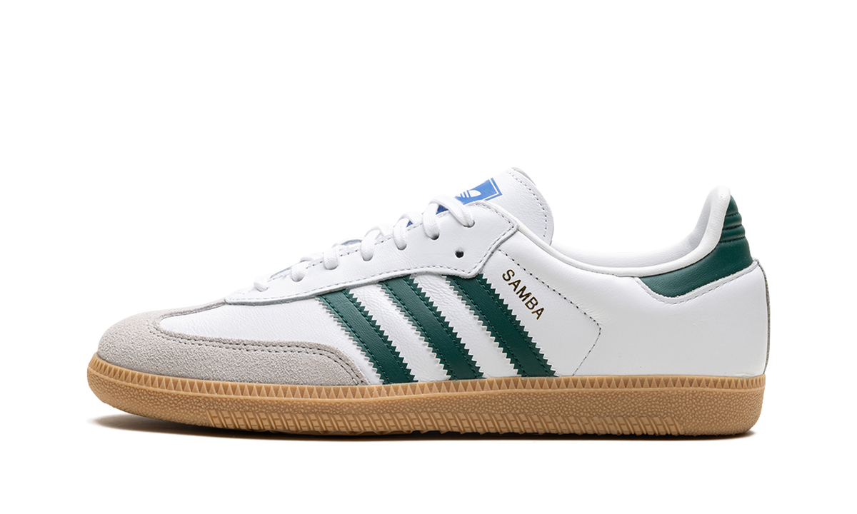 Adidas Samba OG White Collegiate Green Gum