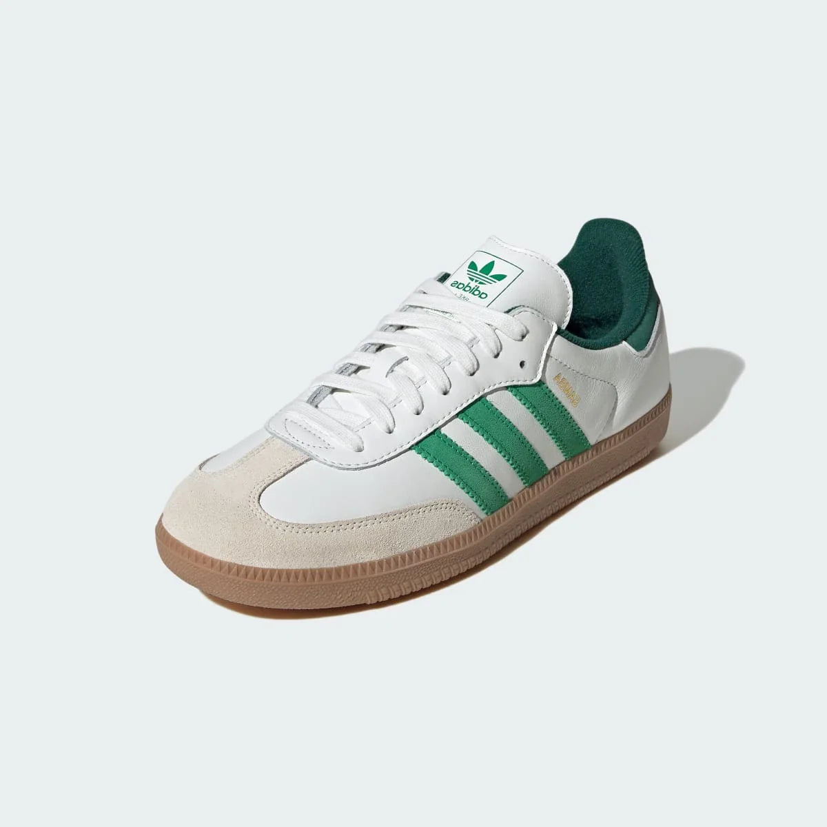 Adidas Samba OG White Green Collegiate Green