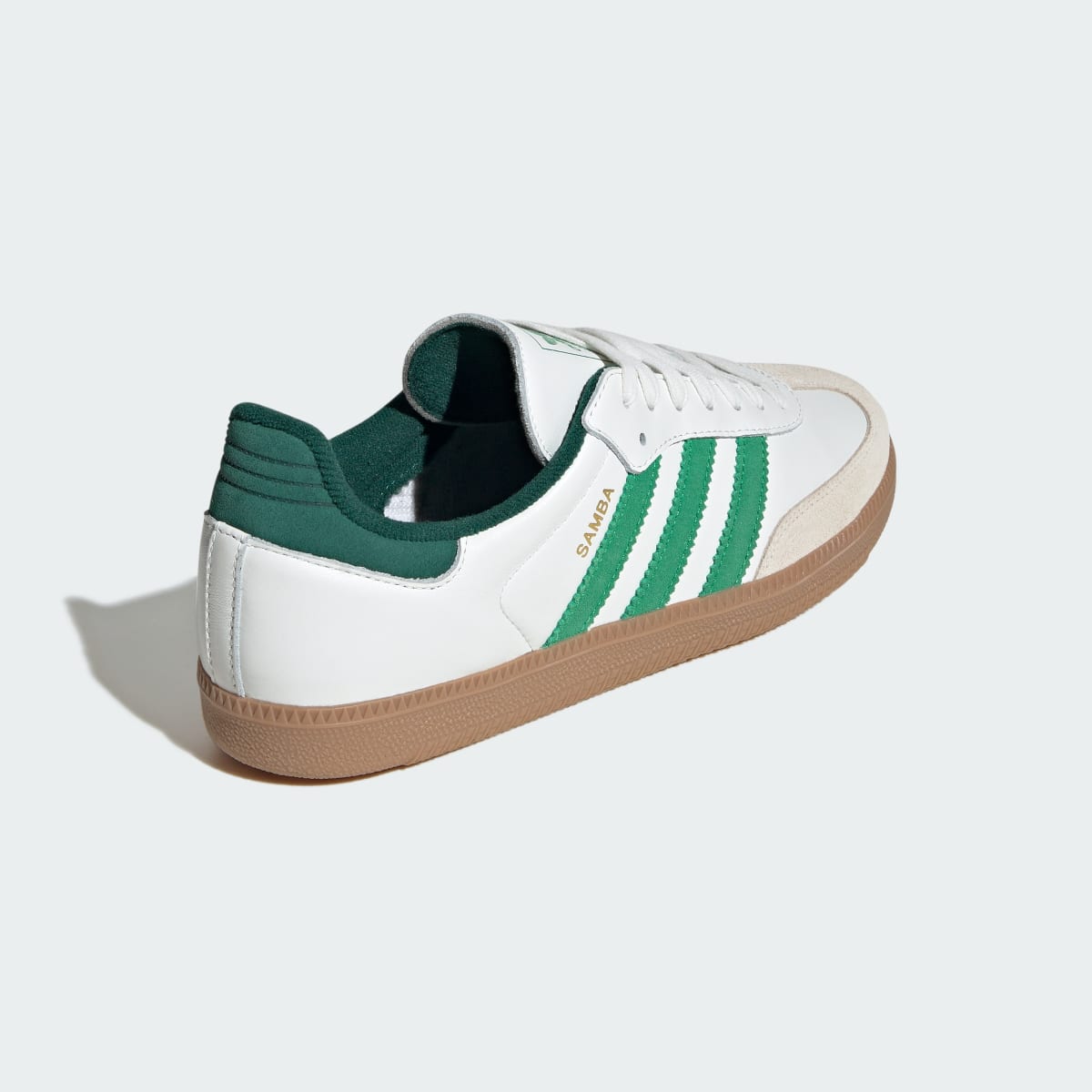Adidas Samba OG White Green Collegiate Green