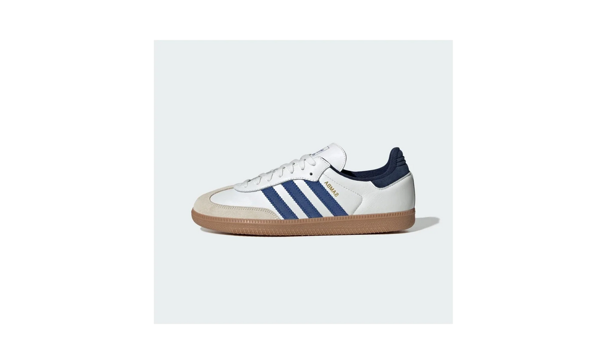 Adidas Samba OG White Royal Blue Night Indigo