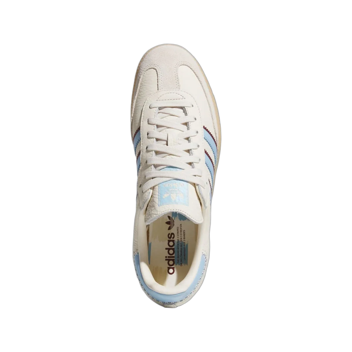 Adidas Samba OG Wonder White Clear Sky Shadow Red