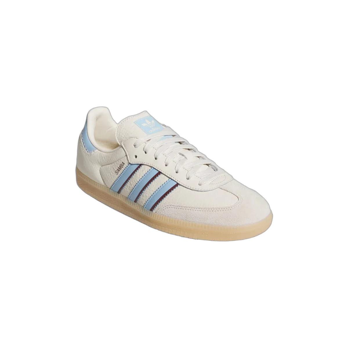 Adidas Samba OG Wonder White Clear Sky Shadow Red