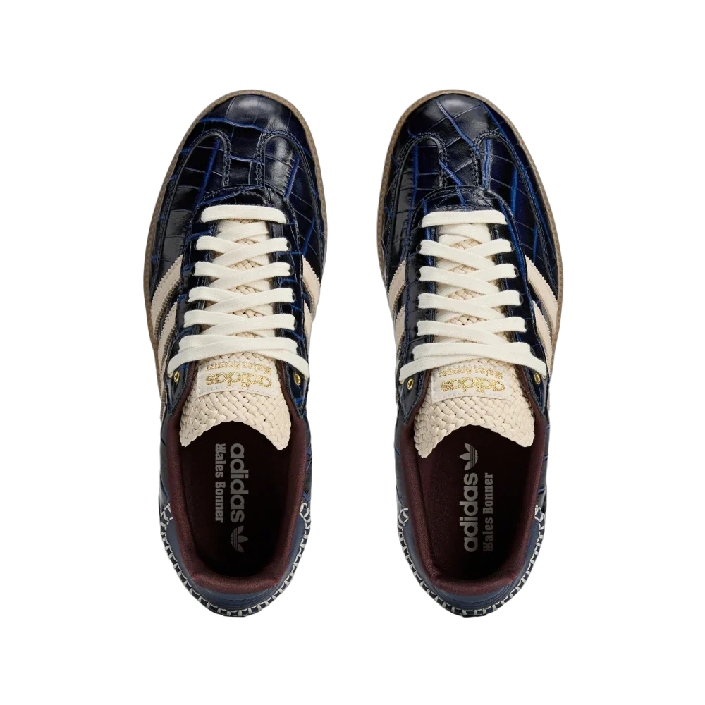 Adidas Samba Wales Bonner Navy Croc, Collegiate Navy/Wonder White/Night Red (JH9825)