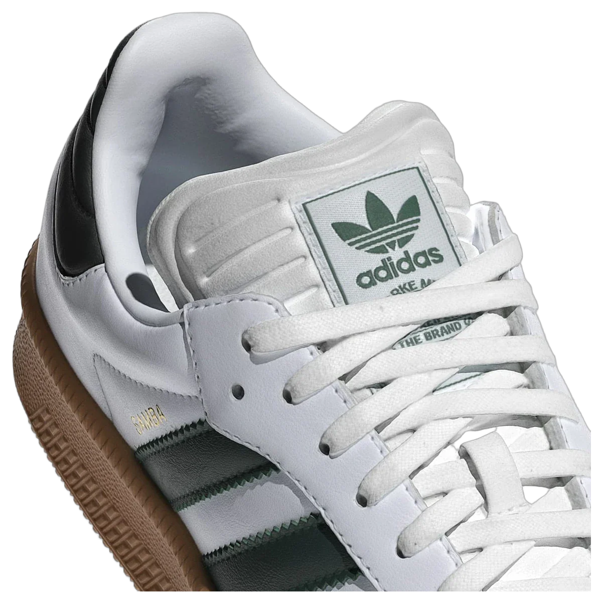 Adidas Samba XLG Cloud White Collegiate Green