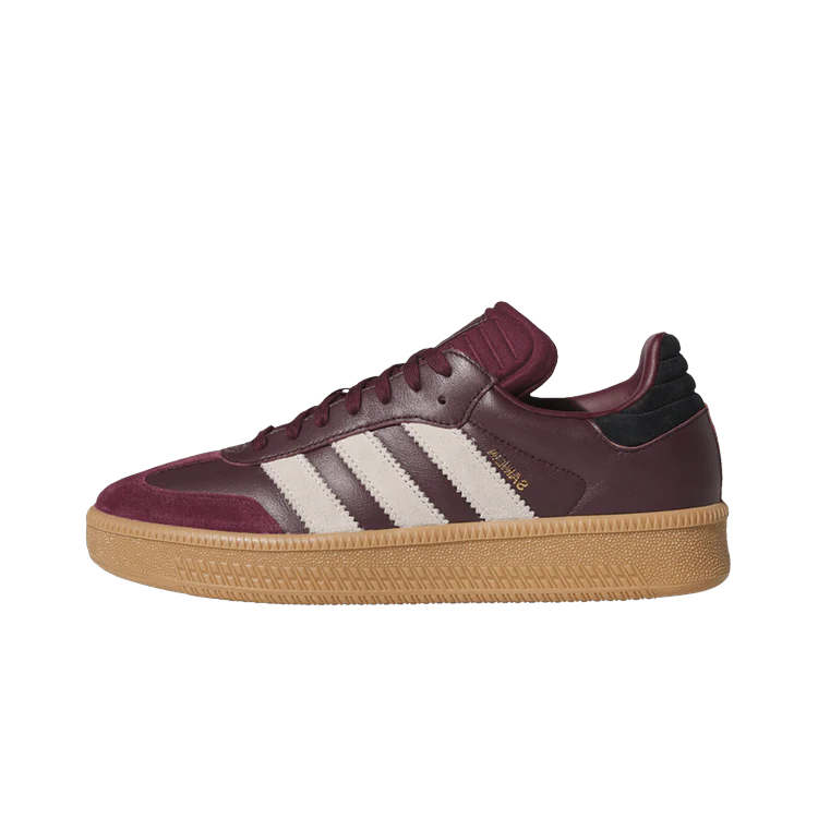 Adidas Samba XLG Maroon, Black/Maroon/Grey (JQ2388)