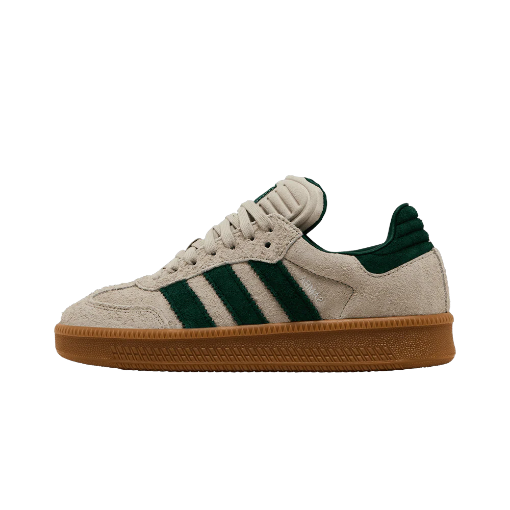 Adidas Samba XLG Putty Grey Collegiate Green, Putty Grey/Collegiate Green/Gum (JI3197)