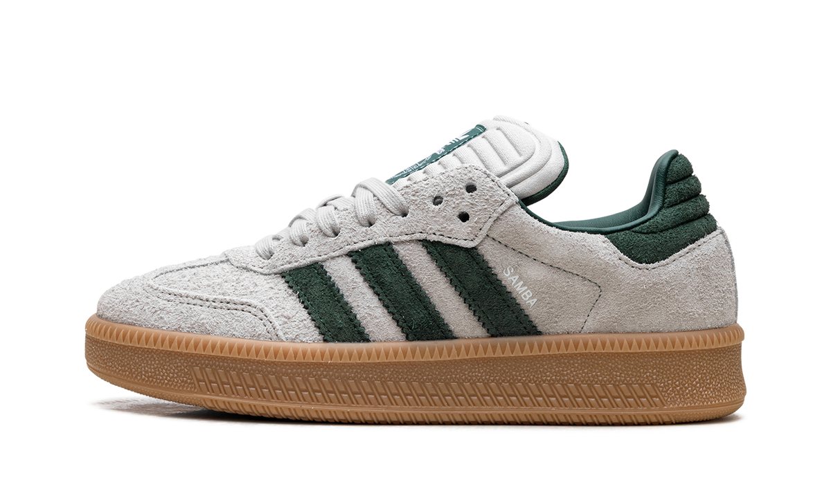 Adidas Samba XLG Putty Grey Collegiate Green
