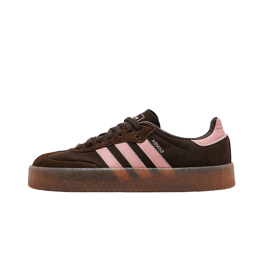 Adidas Sambae Dark Brown Wonder Mauve, Dark Brown/Wonder Mauve/Gum (JI2744)