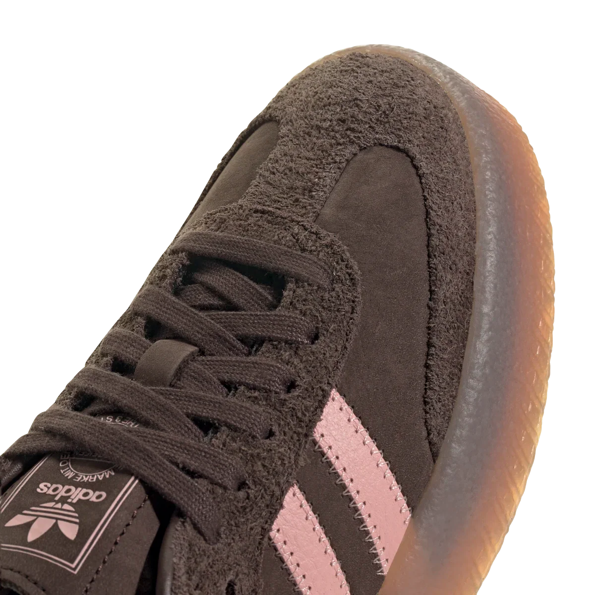 Adidas Sambae Dark Brown Wonder Mauve, Dark Brown/Wonder Mauve/Gum (JI2744)