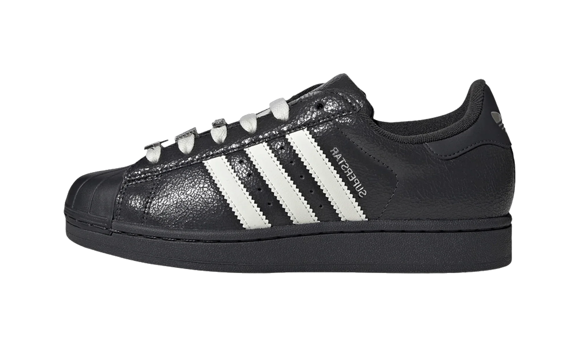 Adidas Superstar 2 Carbon Off White Silver Metallic