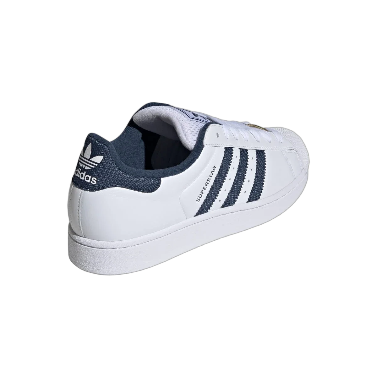 Adidas Superstar 2 Cloud White Crew Navy Gold Metallic