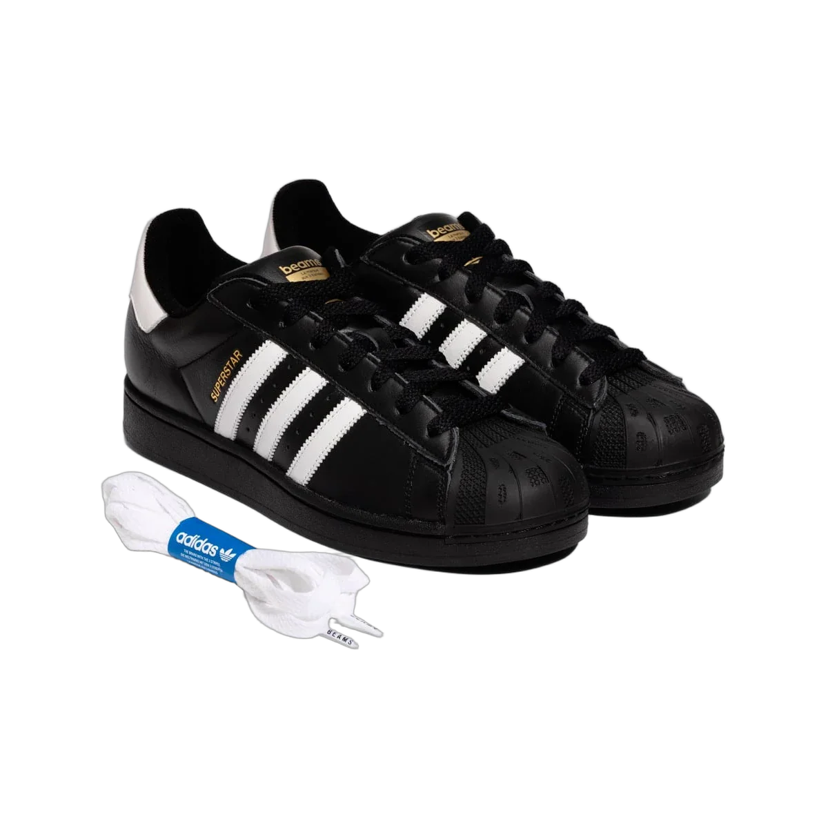 Adidas Superstar Beams Black White