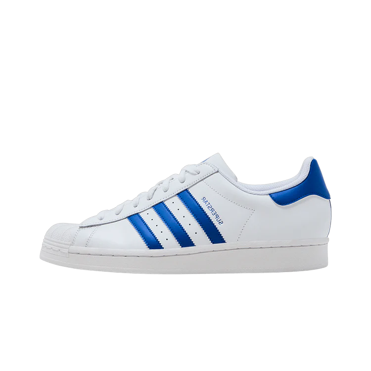 Adidas Superstar Cloud White Blue, Cloud White/Blue/Cloud White (IG9368)
