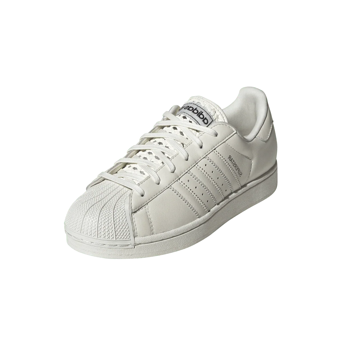 Adidas Superstar II Basketweave Tongue Off White