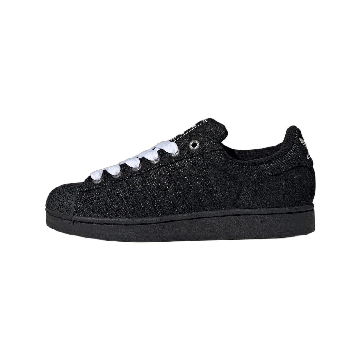 Adidas Superstar II Black Denim