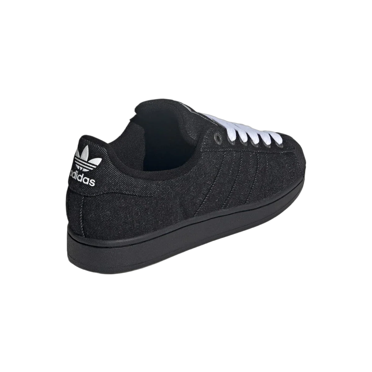 Adidas Superstar II Black Denim