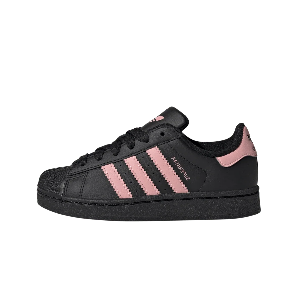 Adidas Superstar II Black Glow Pink (PS)