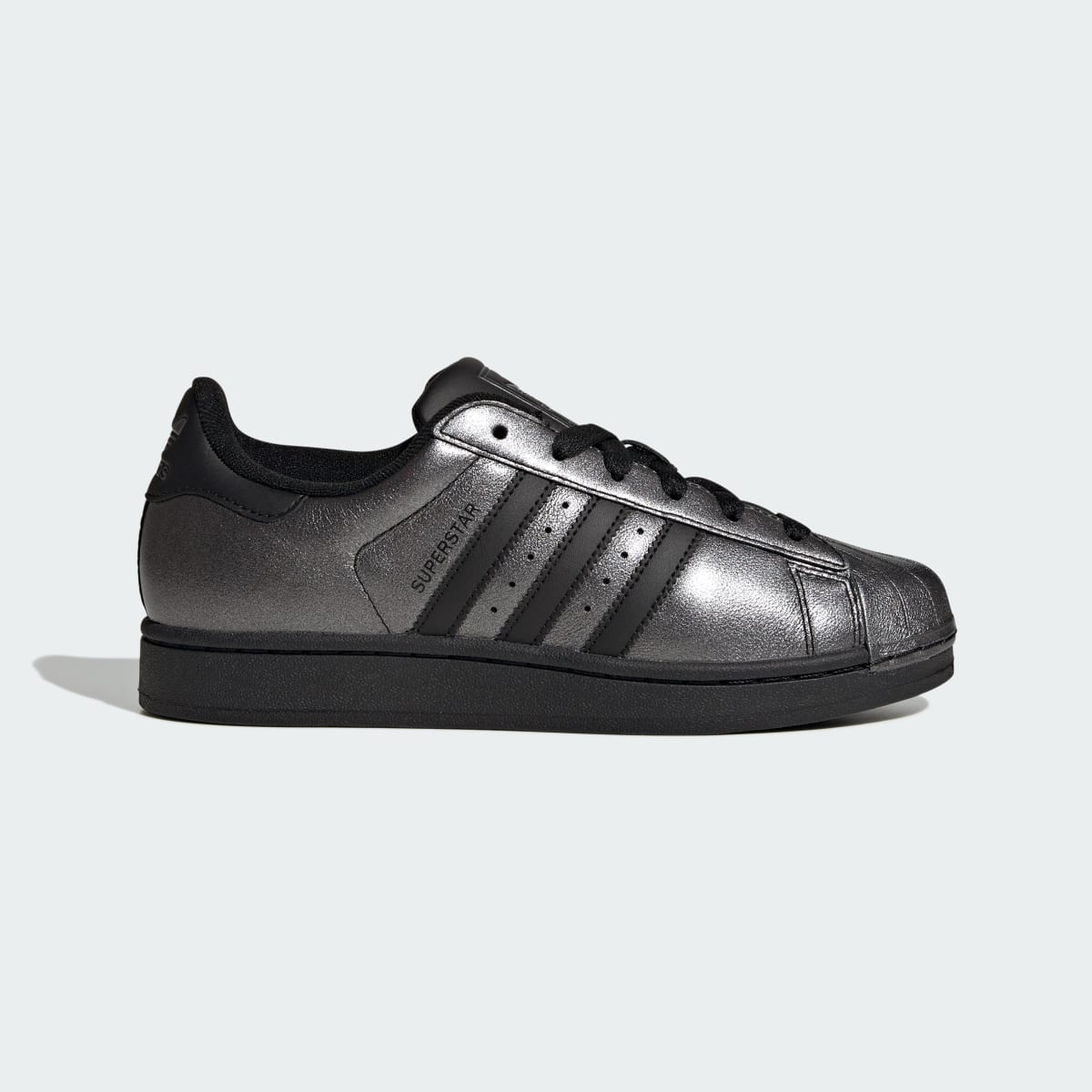 Adidas Superstar II Black Iron Metallic
