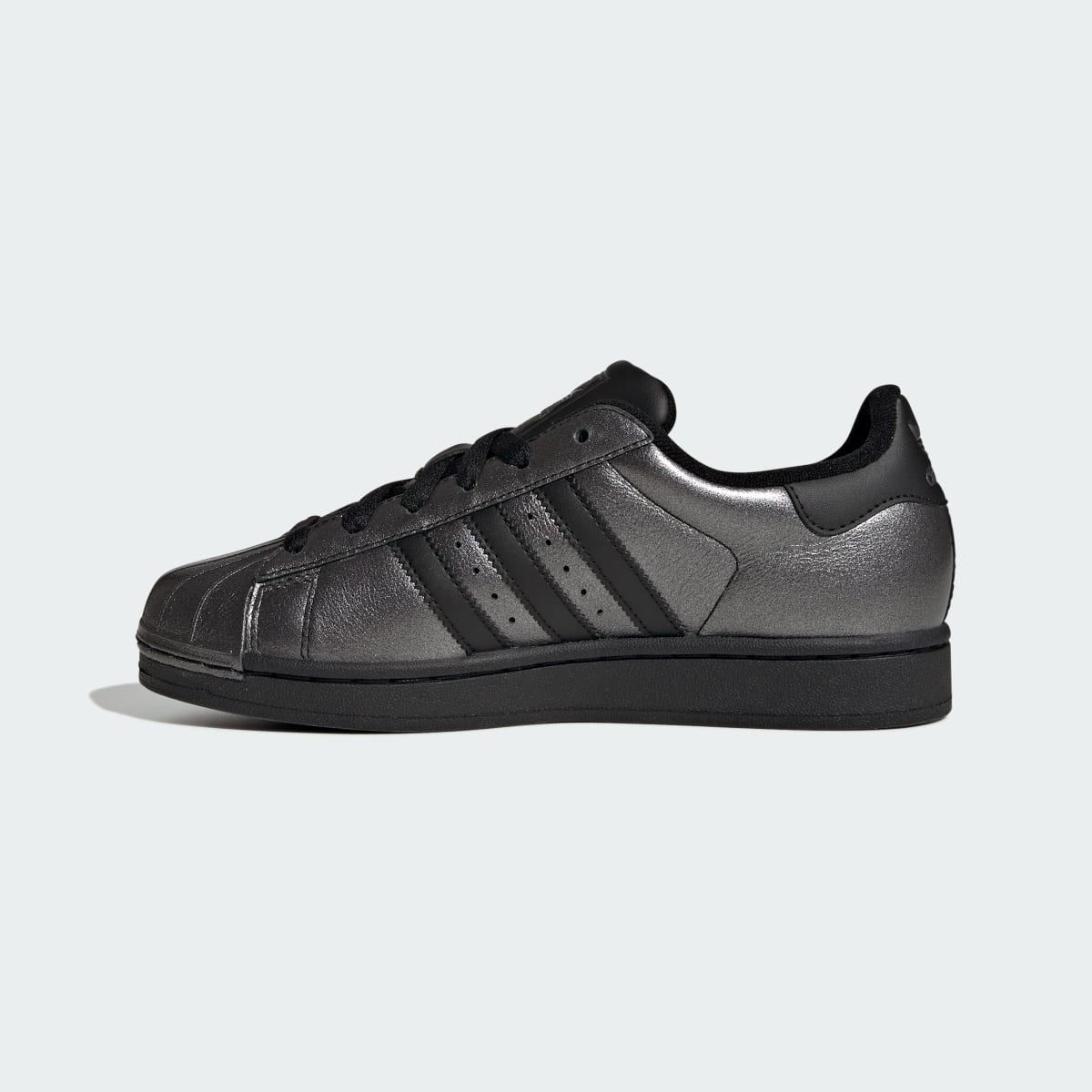 Adidas Superstar II Black Iron Metallic