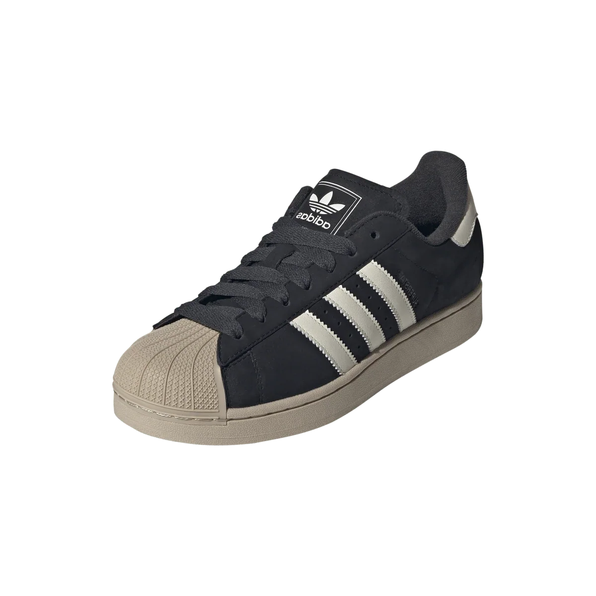 Adidas Superstar II Black Off White Stone Khaki