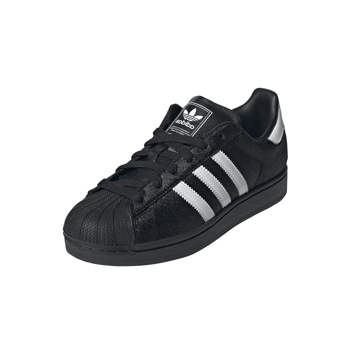 Adidas Superstar II Black Ponyhair, Core Black/White (JH9475)