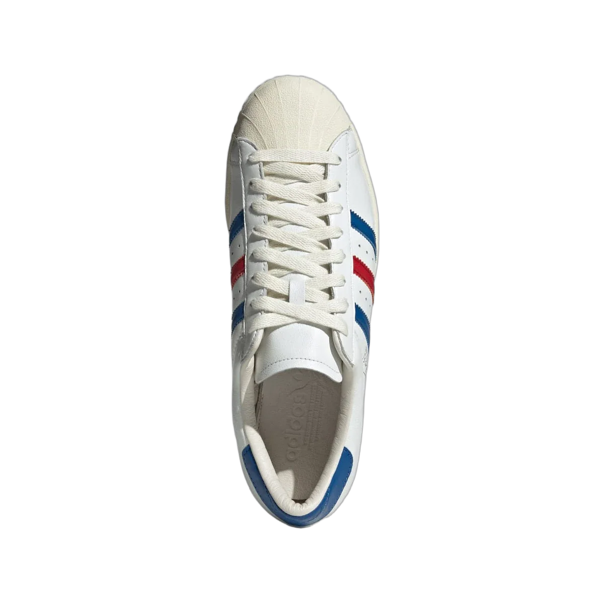 Adidas Superstar Vintage White Blue Better Scarlet Made in Germany