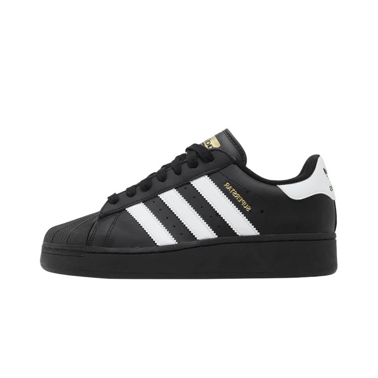 Adidas Superstar XLG Black White, Core Black/Cloud White/Gold Metallic (IG9777)