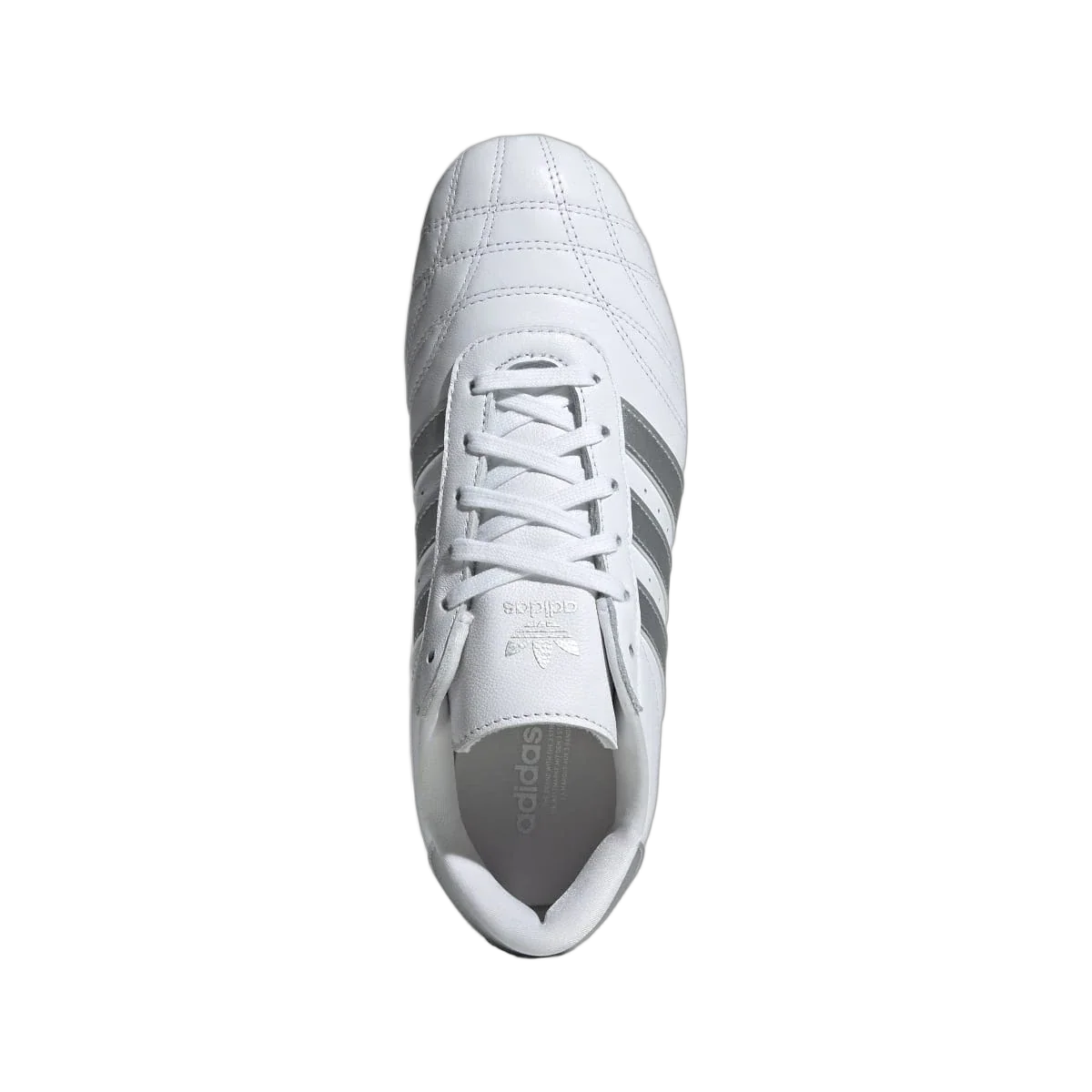 Adidas Taekwondo Cloud White Silver Metallic Gum