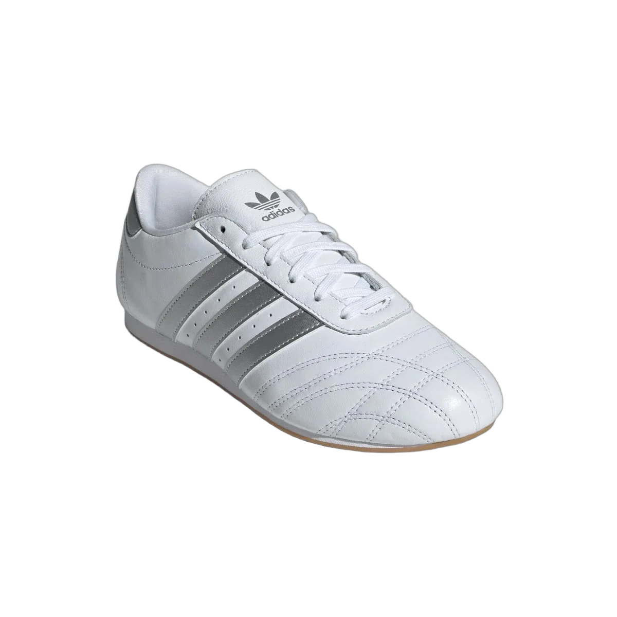 Adidas Taekwondo Cloud White Silver Metallic Gum