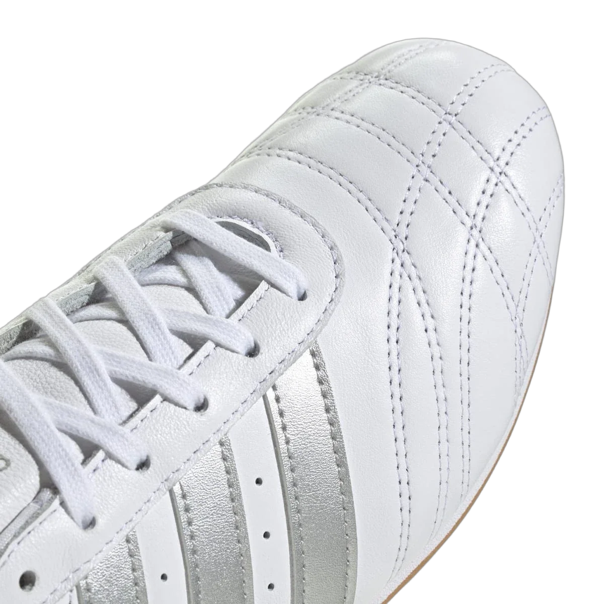Adidas Taekwondo Cloud White Silver Metallic Gum