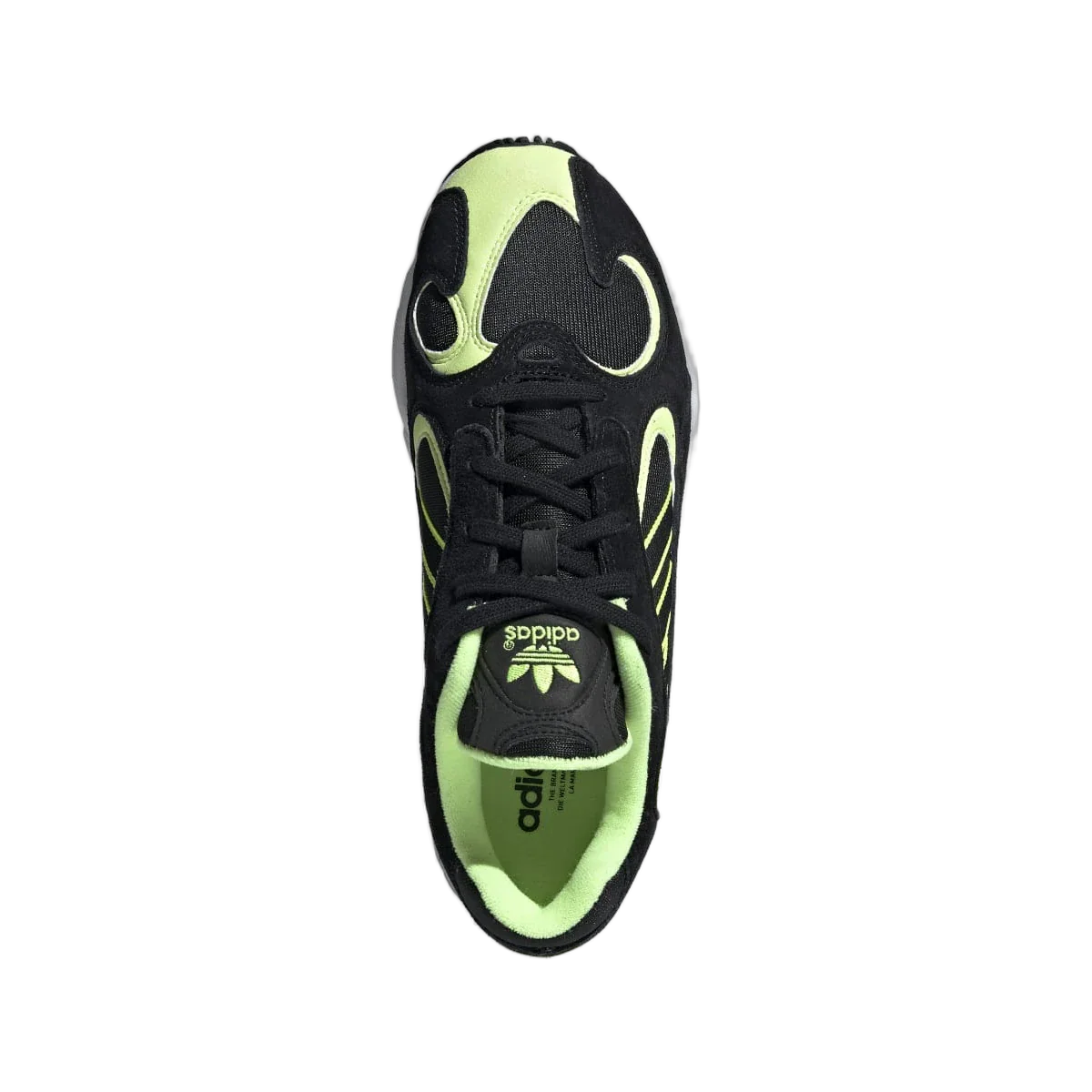 Adidas Yung-1 Core Black Hi Res Yellow