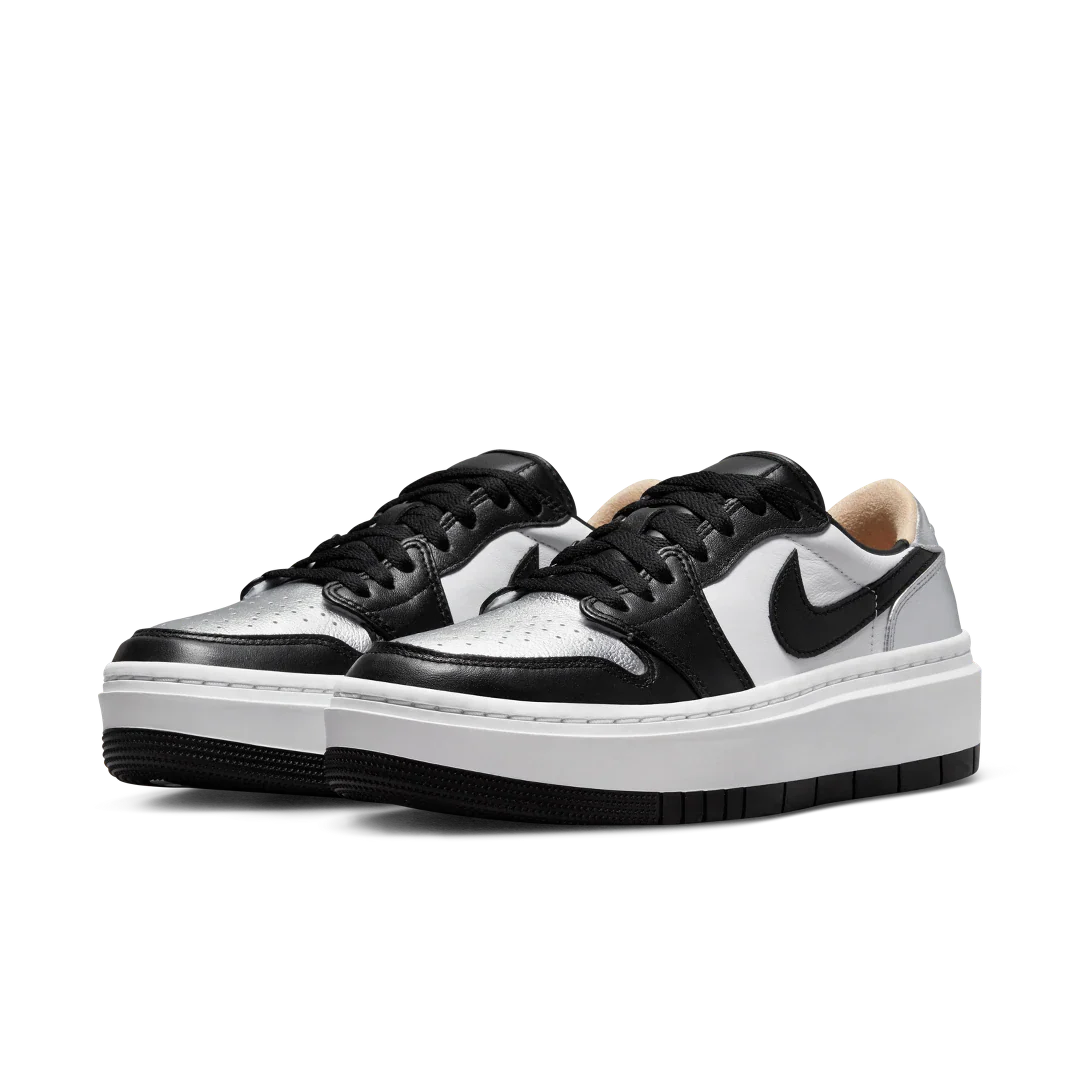 Air Jordan 1 Elevate Low SE Silver Toe, Metallic Silver/Black/White/Onyx (DQ8561-001)