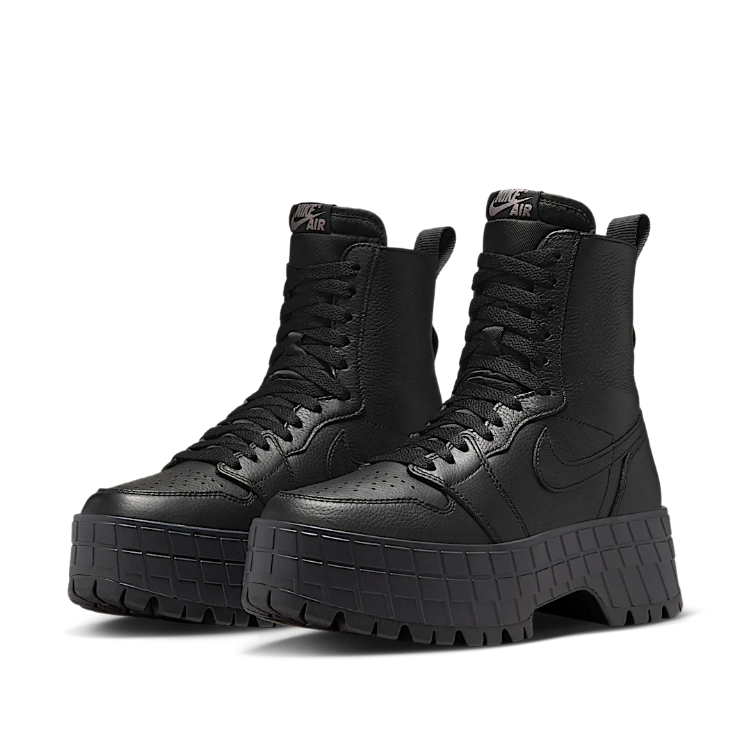 Air Jordan 1 High Brooklyn Black, Black/Black/Flat Pewter (FJ5737-001)