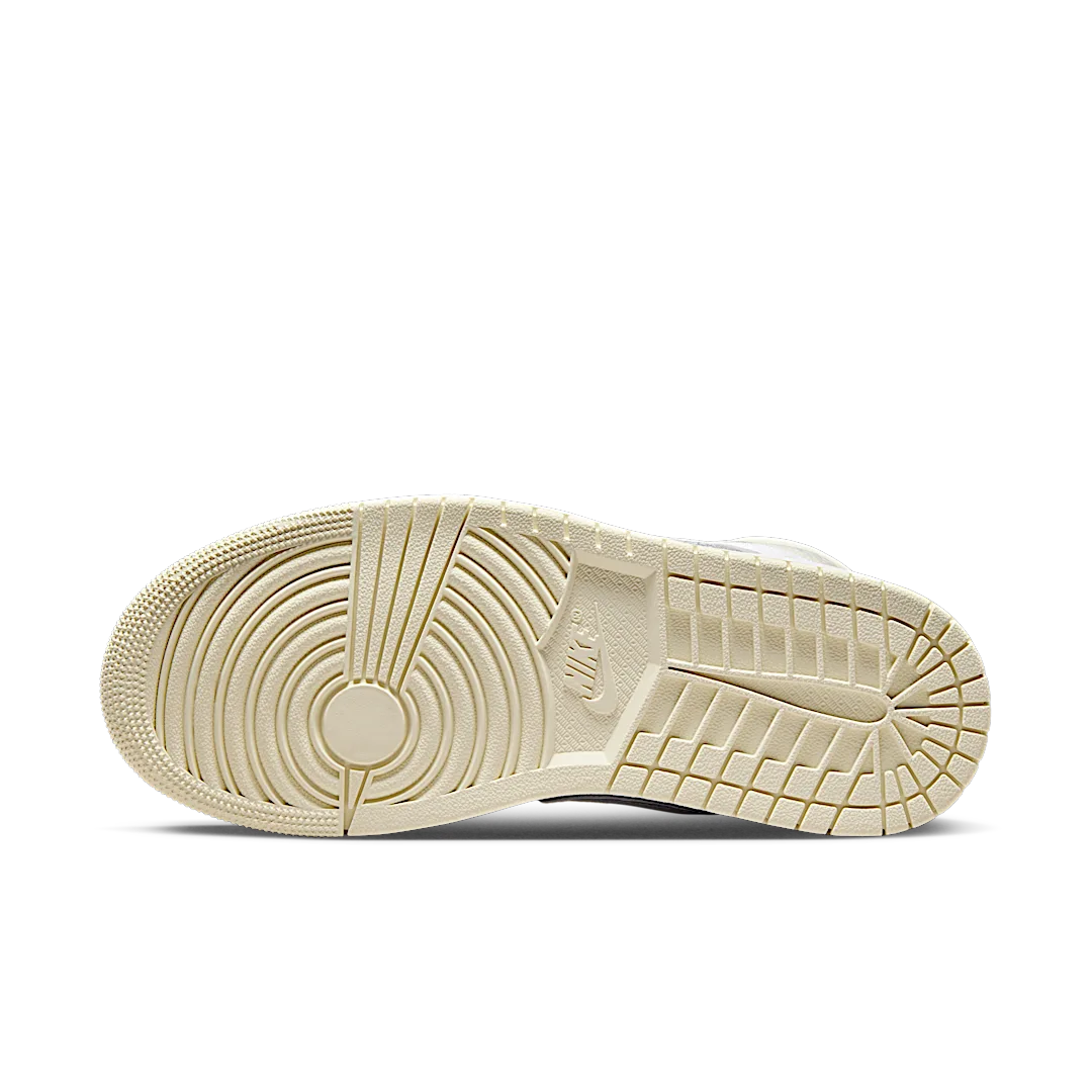 Air Jordan 1 High Method of Make Coconut Milk, White/Sail/Coconut Milk/Pure Platinum (FB9891-100)