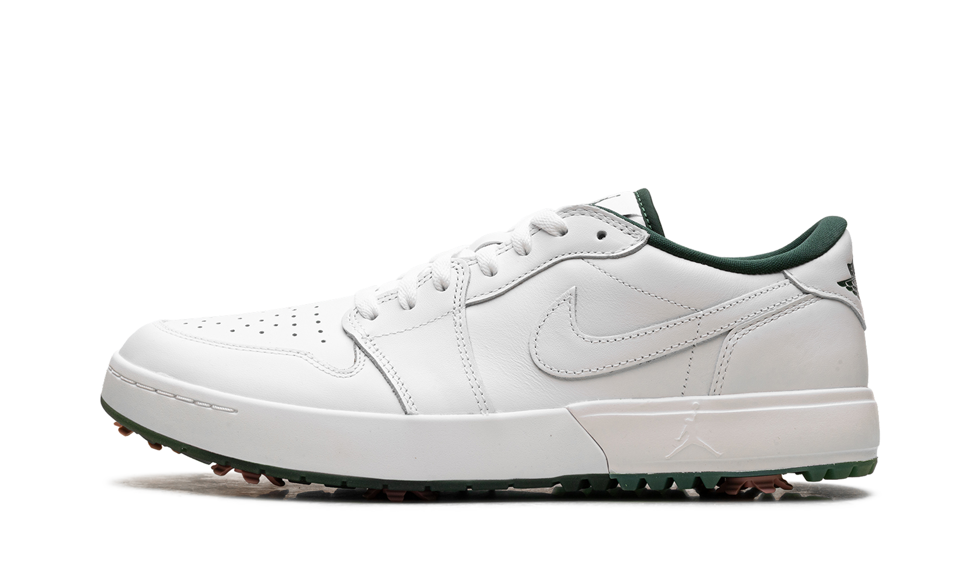 Air Jordan 1 Low Golf Spiked White Fir Elemental Pink