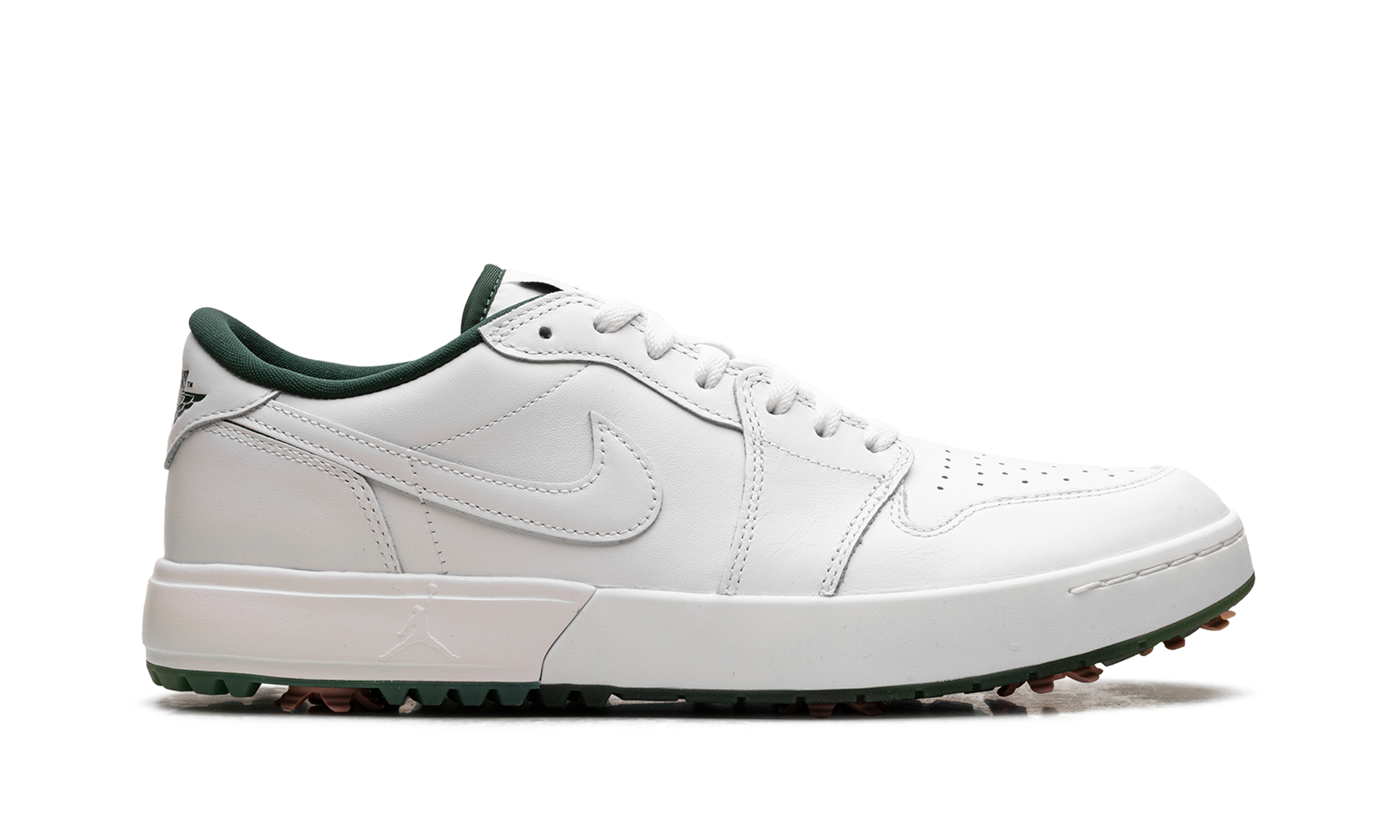 Air Jordan 1 Low Golf Spiked White Fir Elemental Pink