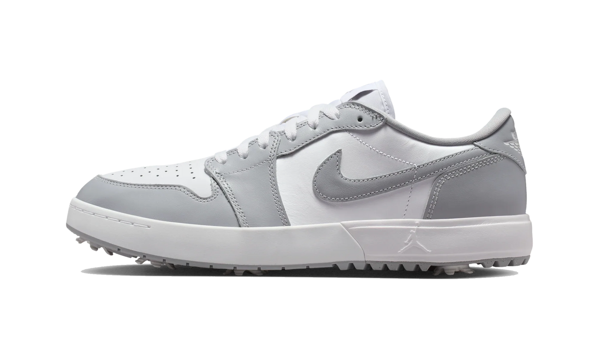 Air Jordan 1 Low Golf Spiked Wolf Grey White