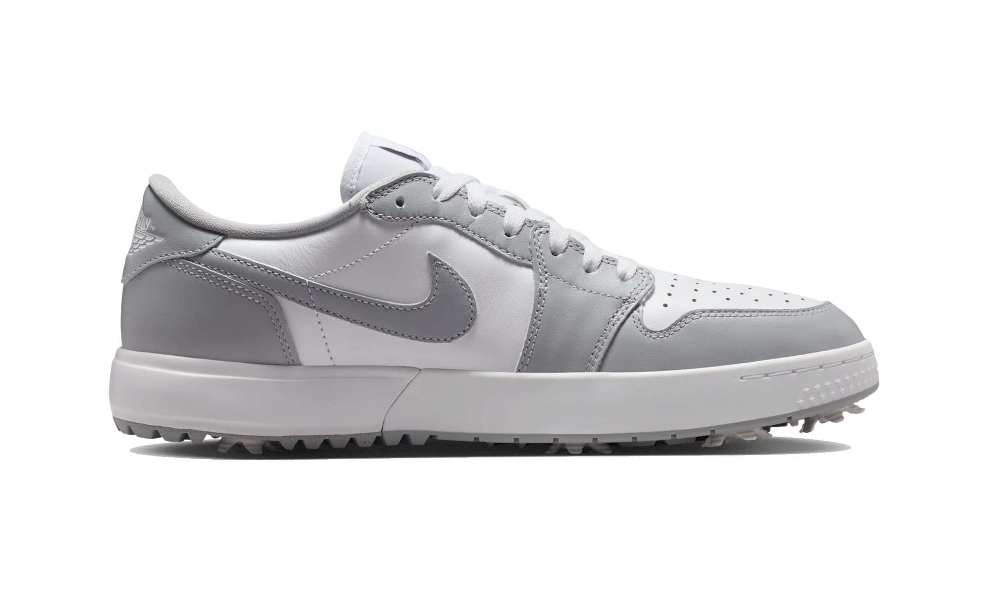 Air Jordan 1 Low Golf Spiked Wolf Grey White