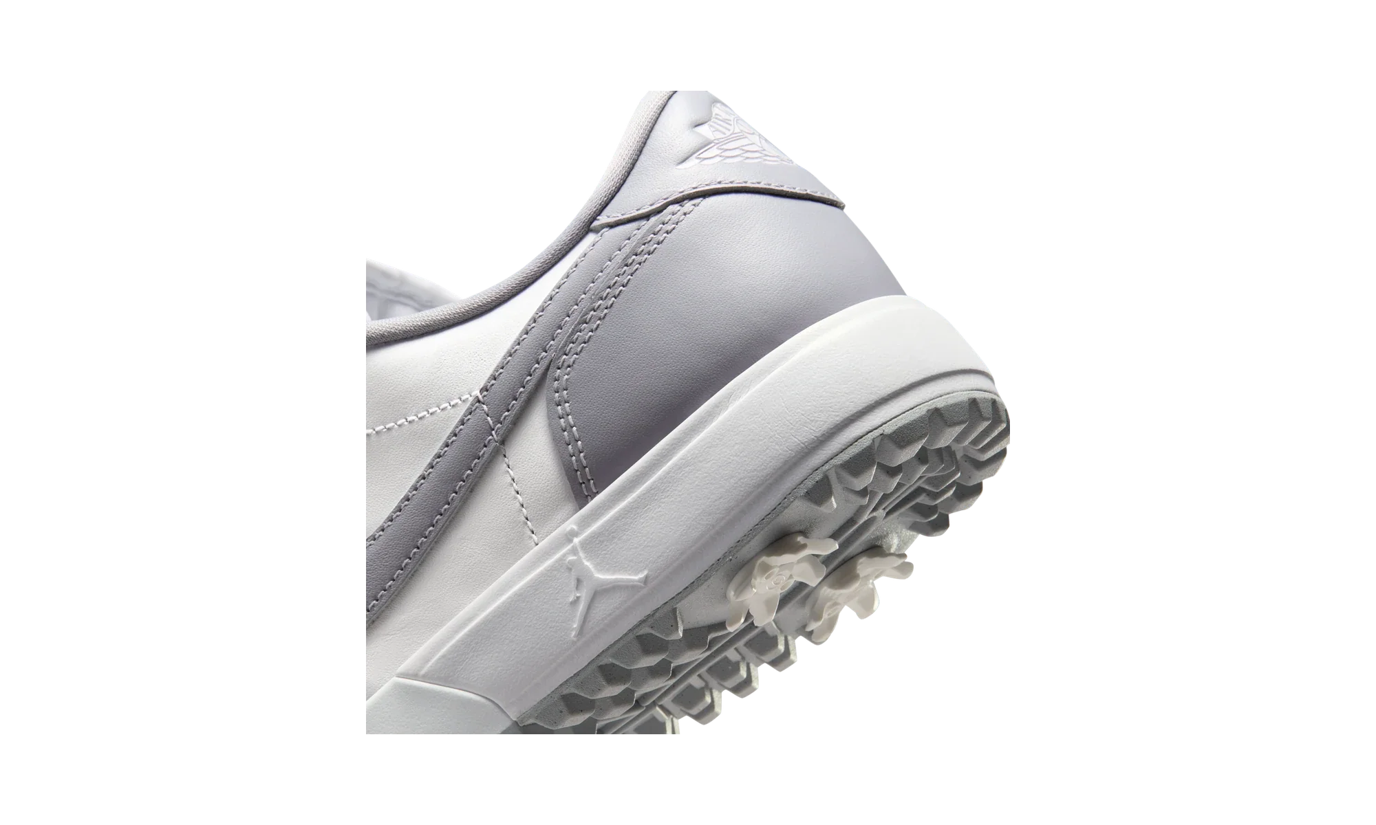 Air Jordan 1 Low Golf Spiked Wolf Grey White