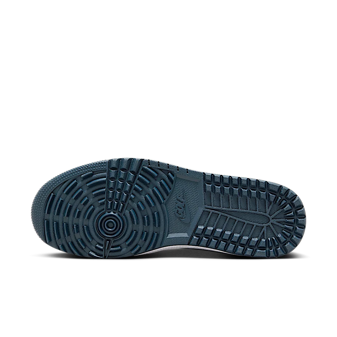 Air Jordan 1 Low Golf White Aegean Storm, White/Armory Navy-Aegean Storm-White (DD9315-115)