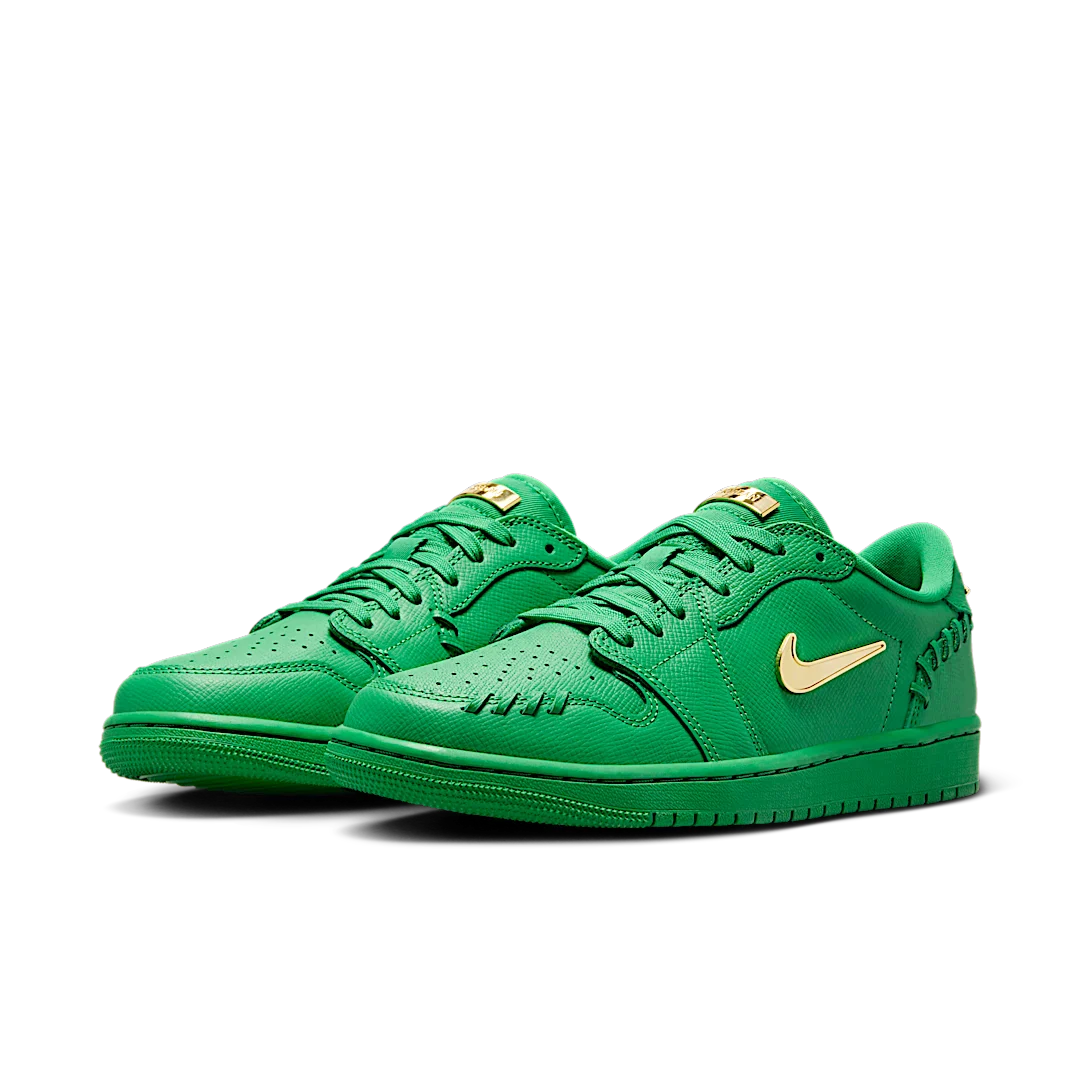 Air Jordan 1 Low Method of Make Lucky Green, Lucky Green/Metallic Gold (FN5032-300)
