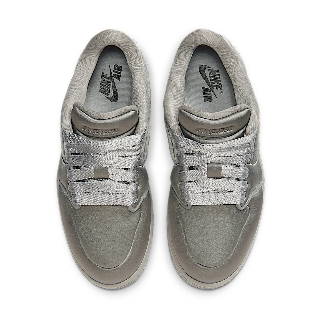 Air Jordan 1 Low Method of Make Satin Medium Grey, Medium Grey (HF3969-002)