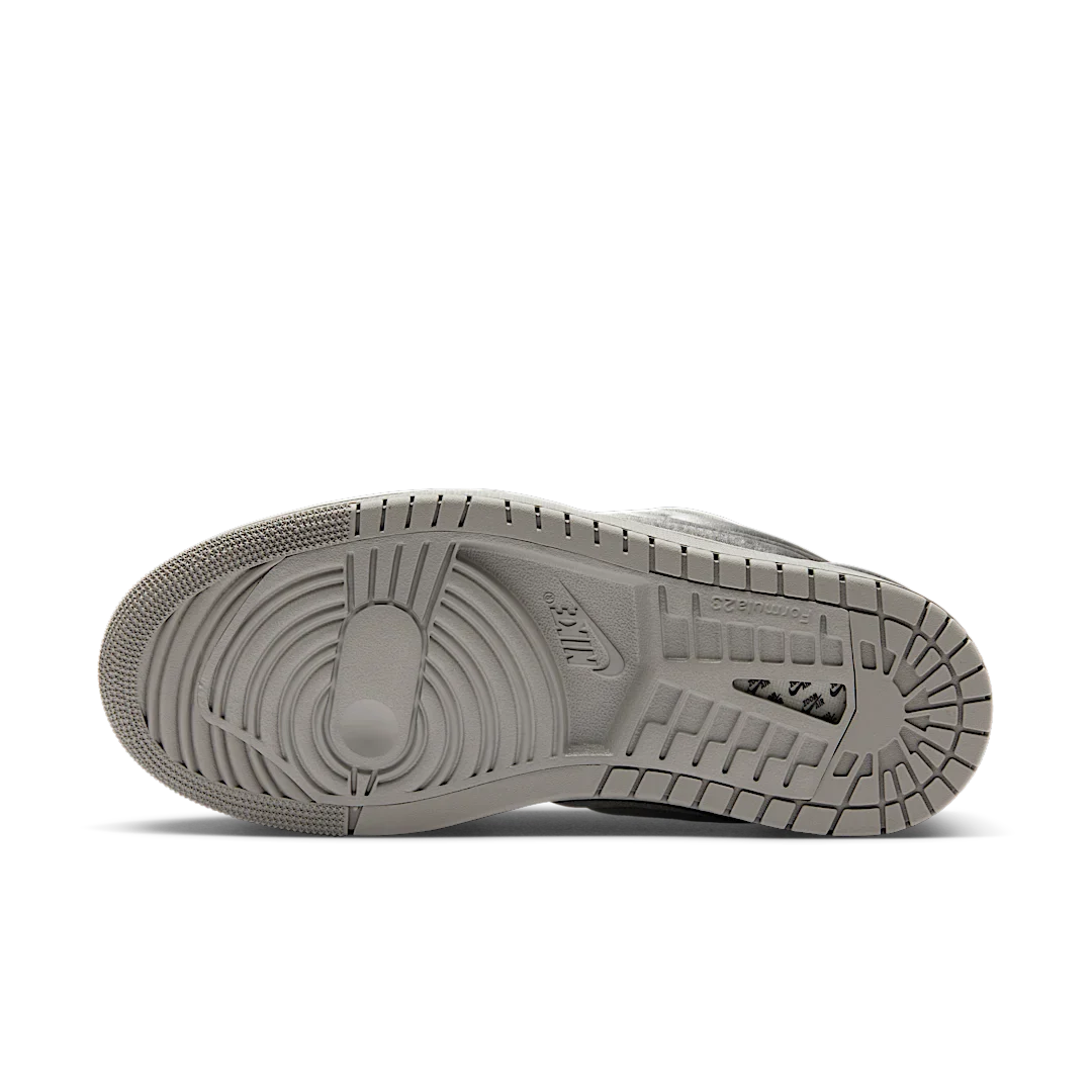 Air Jordan 1 Low Method of Make Satin Medium Grey, Medium Grey (HF3969-002)