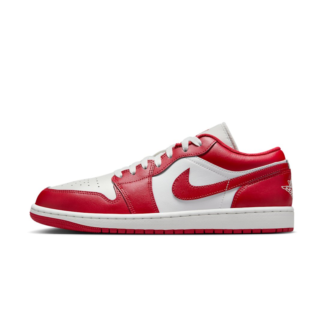 Air Jordan 1 Low New Beginnings, Summit White/Summit White/Varsity Red (553558-166)